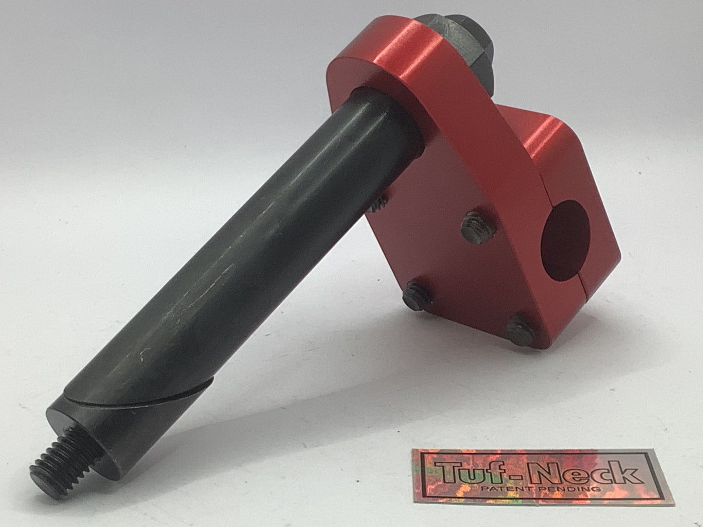 Red 1" Tuf-Neck Drunken Tiger Retro BMX Stem
