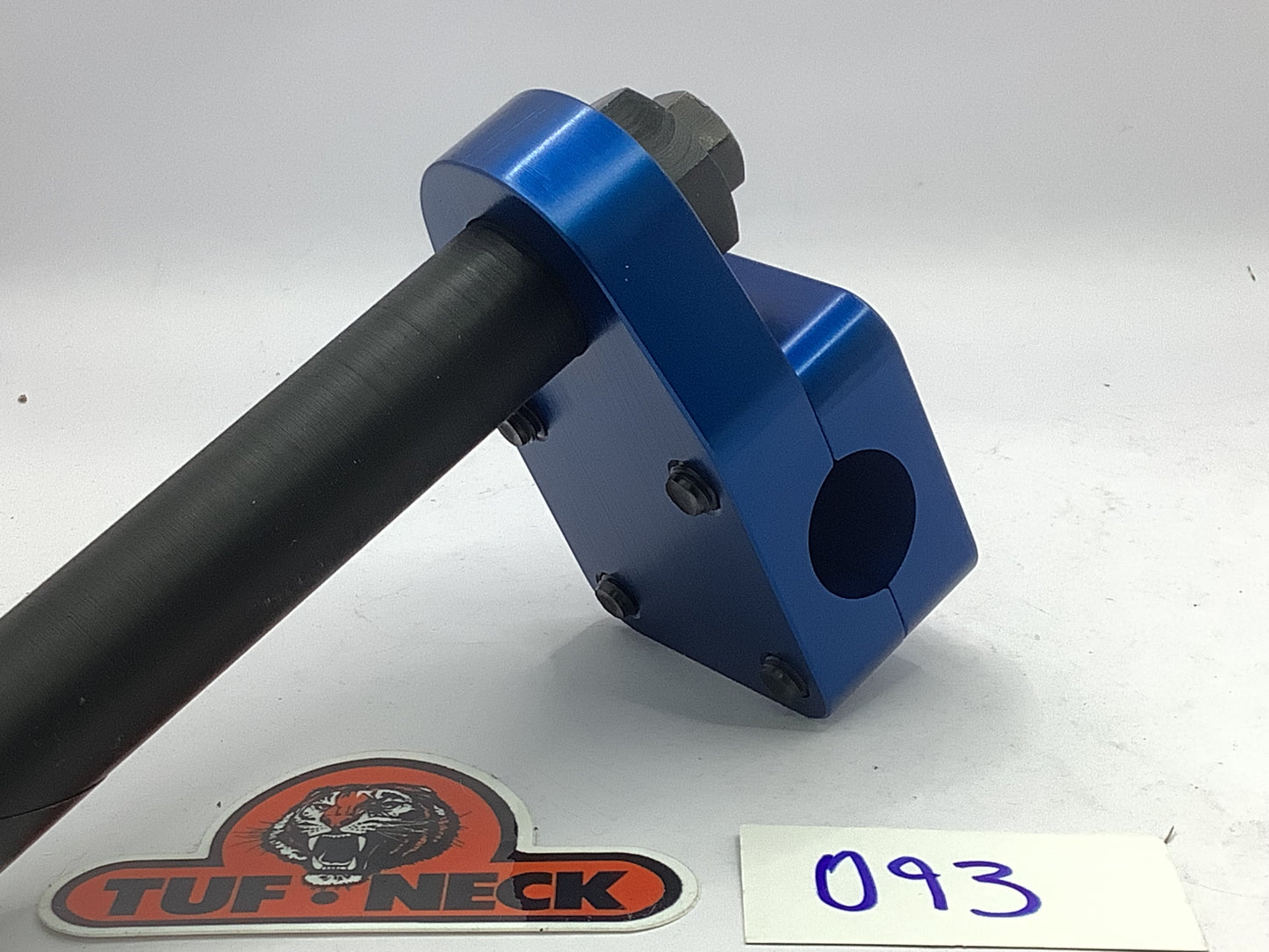 Blue 1" Tuf-Neck Stamped Tiger Retro BMX Stem *Barely Blemished #093