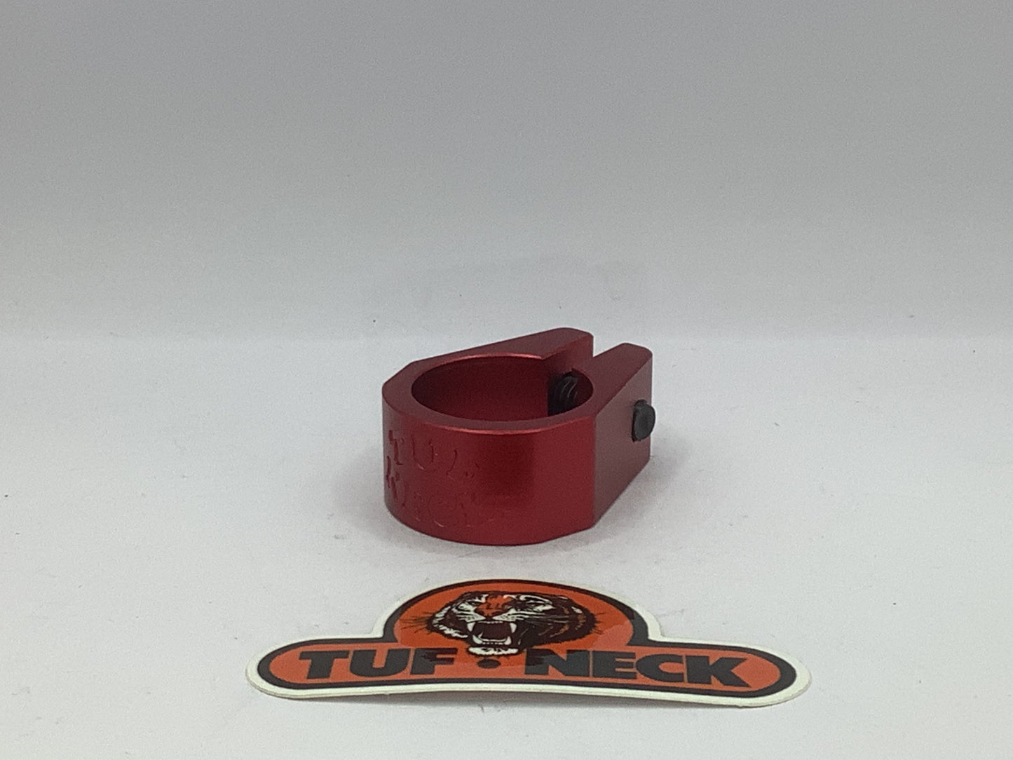 Red 1.250" Tuf-Neck Retro Seat Post Clamp (31.8mm)