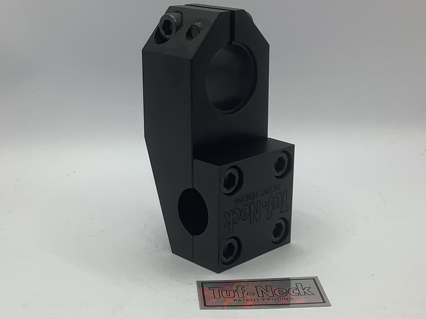 Black V2 Tuf-Neck Patent Pending 1-1/8 Threadless 55mm BMX Stem