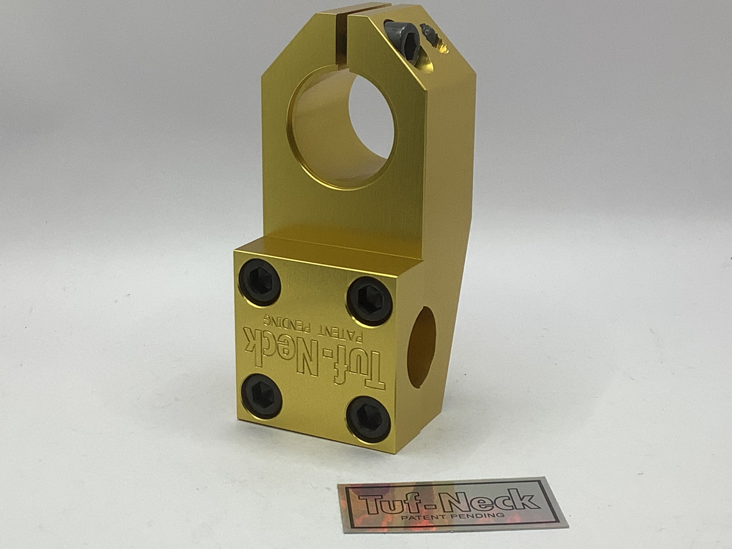 Gold V2 Tuf-Neck Patent Pending 1-1/8 Threadless BMX Stem 55mm