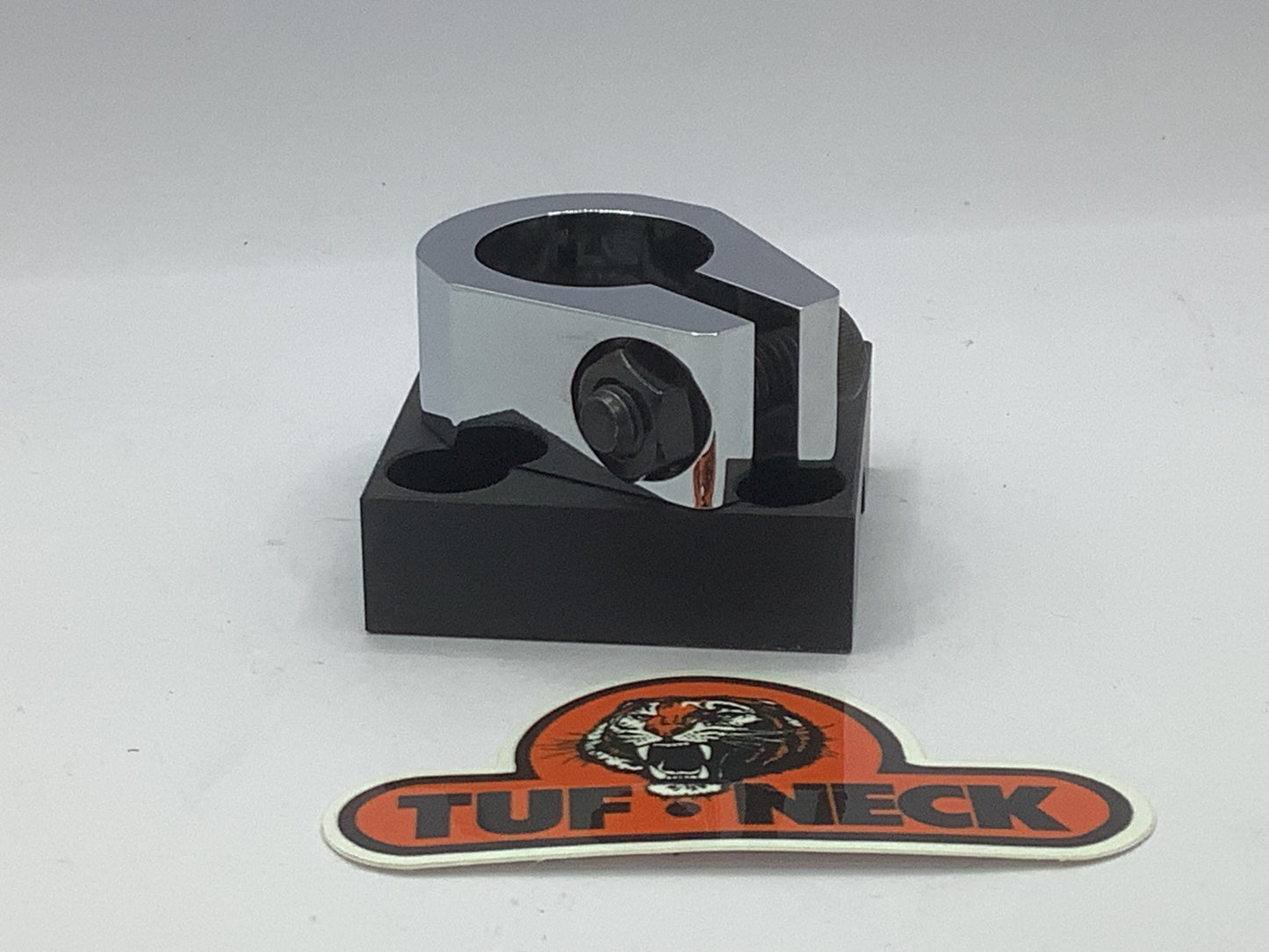 Chrome-plated 1" Tuf-Neck Retro Seat Post Clamp