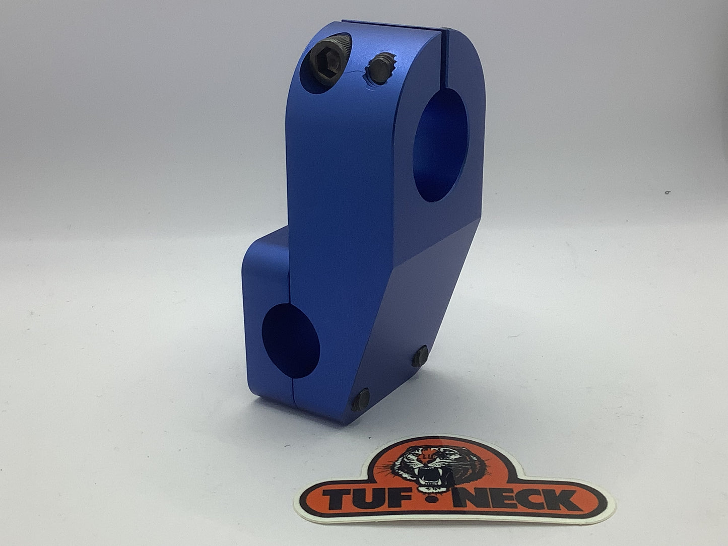 *Blemished Blue Tuf-Neck 1-1/8 Threadless BMX Stem (1.125”, 28.6mm).