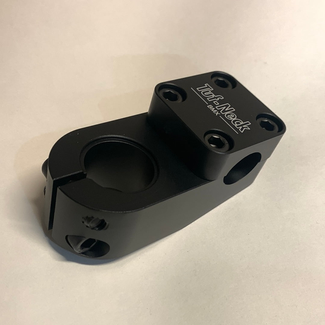 Black Tuf-Neck 1-1/8 Threadless BMX Stem