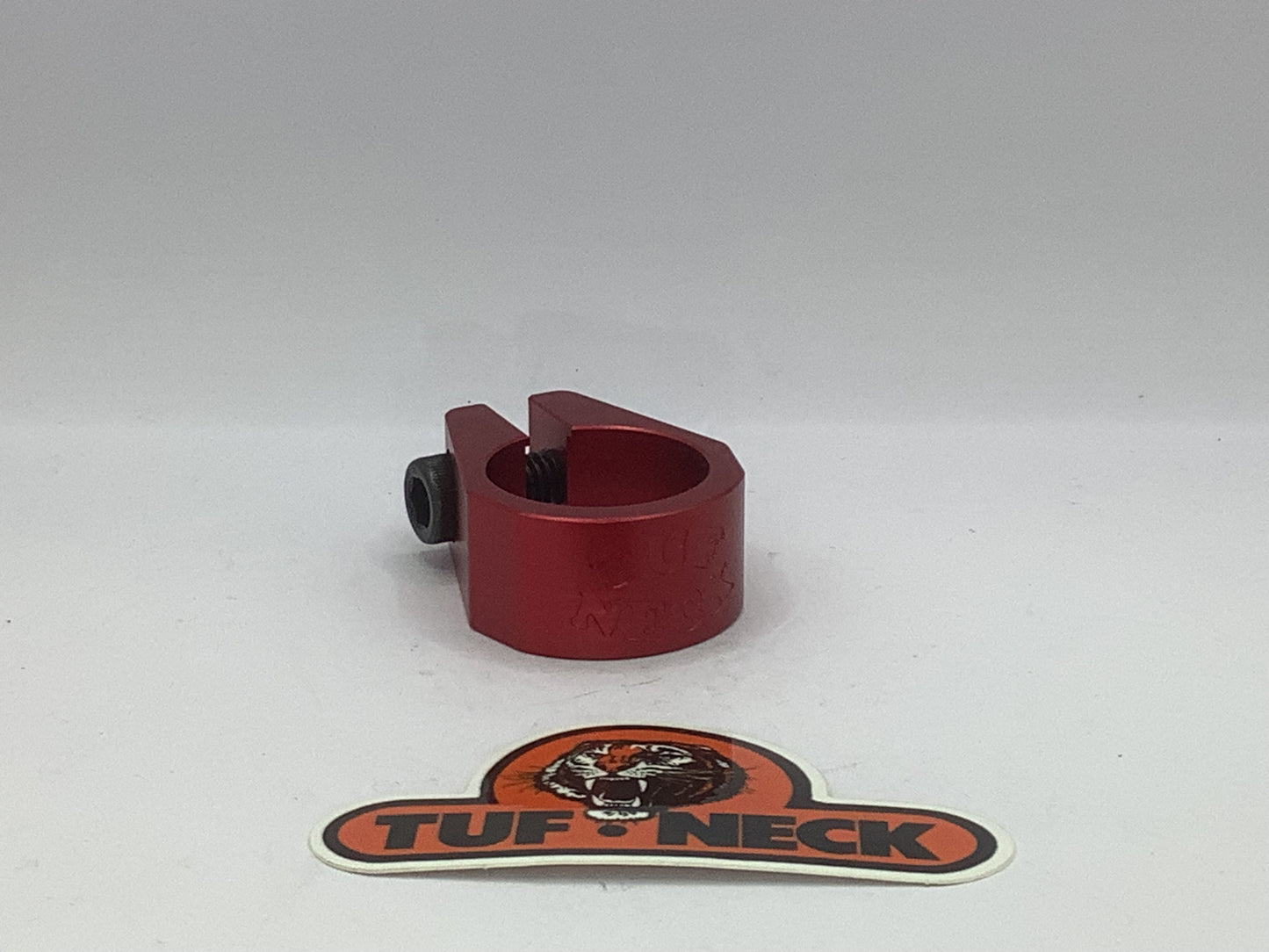 Red 1.250" Tuf-Neck Retro Seat Post Clamp (31.8mm)