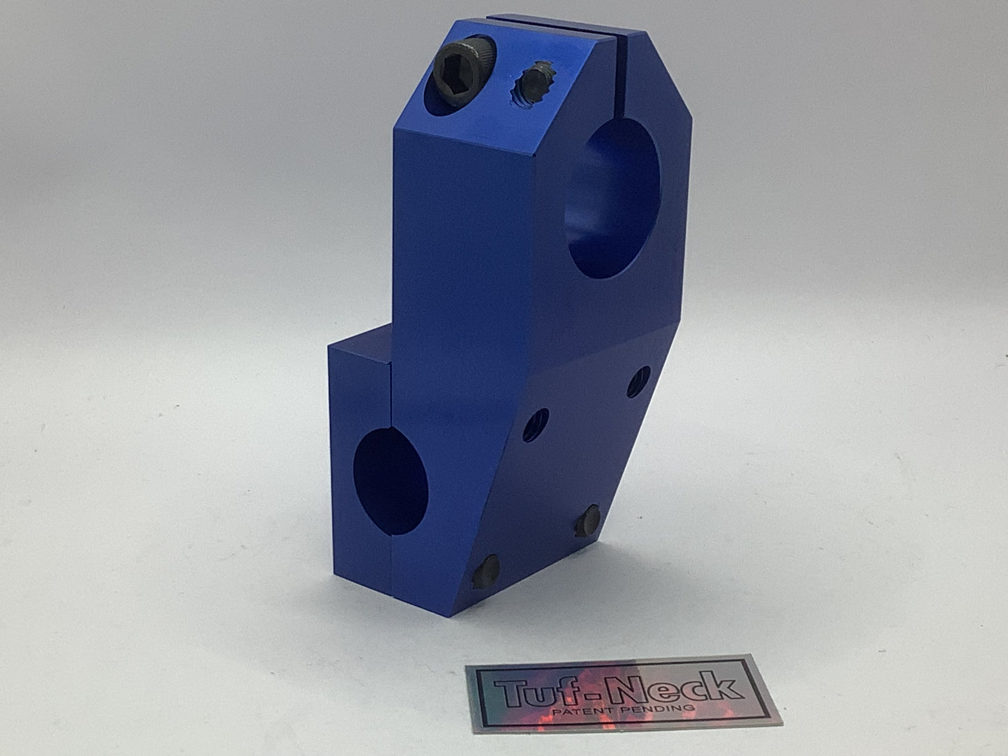 Blue V2 Tuf-Neck Patent Pending 1-1/8 Threadless 55mm BMX Stem