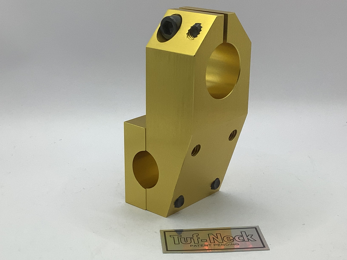 Gold V2 Tuf-Neck Patent Pending 1-1/8 Threadless BMX Stem 55mm