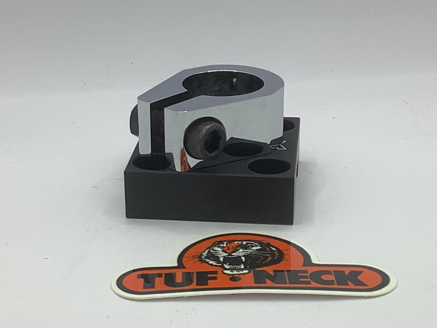 Chrome-plated 1" Tuf-Neck Retro Seat Post Clamp