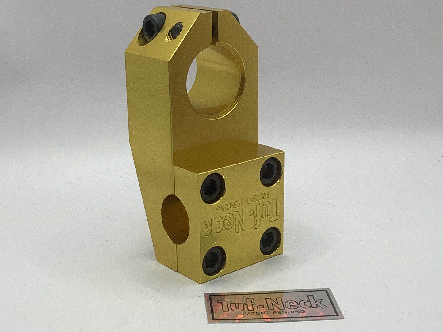 Gold V2 Tuf-Neck Patent Pending 1-1/8 Threadless BMX Stem 55mm