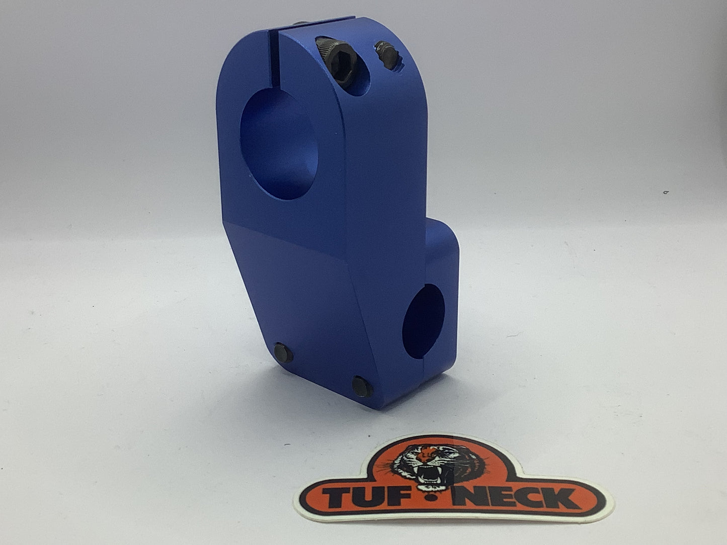 *Blemished Blue Tuf-Neck 1-1/8 Threadless BMX Stem (1.125”, 28.6mm).