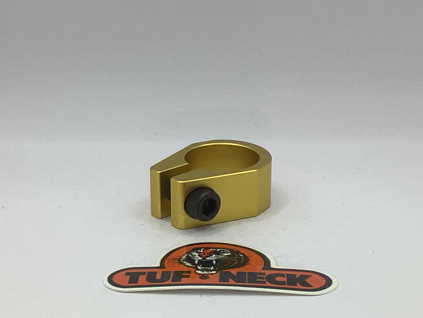 Gold 1.250" Tuf-Neck Retro Seat Post Clamp (31.8mm)