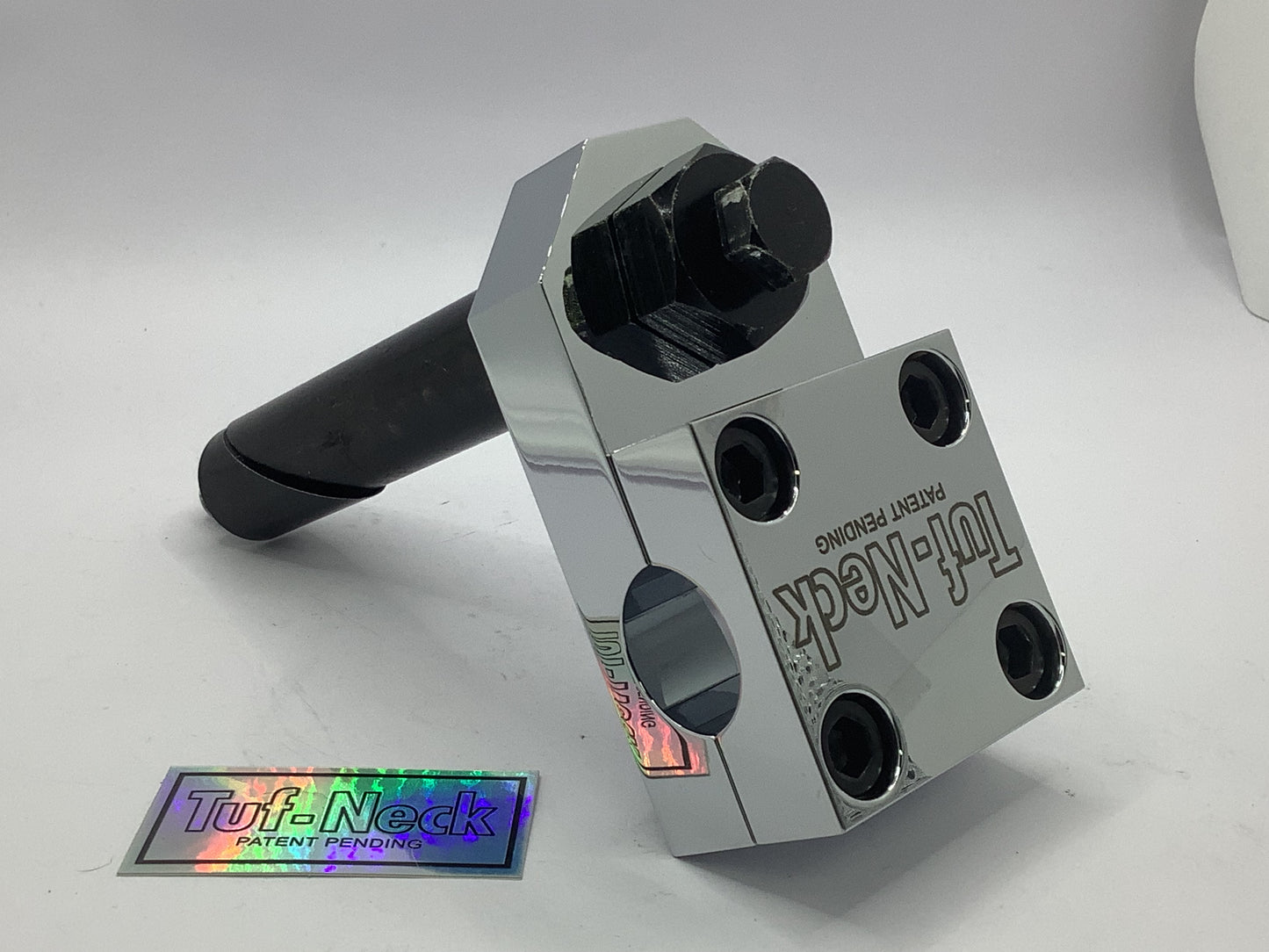 CHROME 1" Tuf-Neck Retro BMX Stem #005