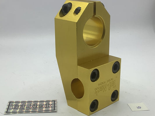 *Barely Blemished Gold Tuf-Neck Patent Pending 1-1/8 Threadless BMX Stem 53mm