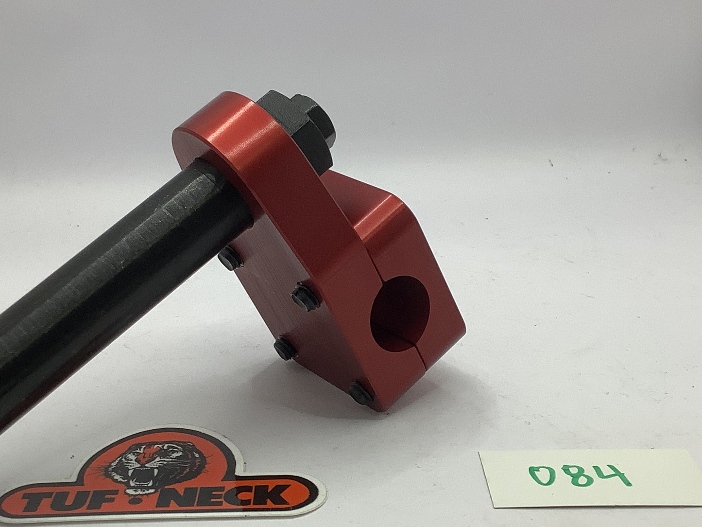 Red 1" Tuf-Neck Stamped Tiger Retro BMX Stem *Barely Blemished #084