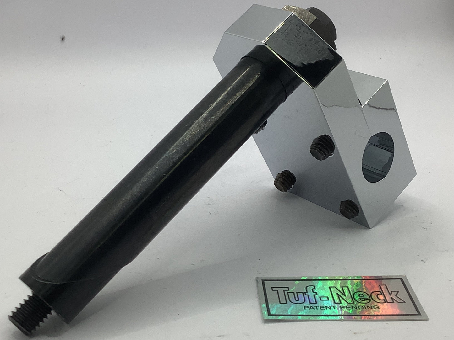 *Barely Blemished* CHROME 1" Tuf-Neck Retro BMX Stem #018