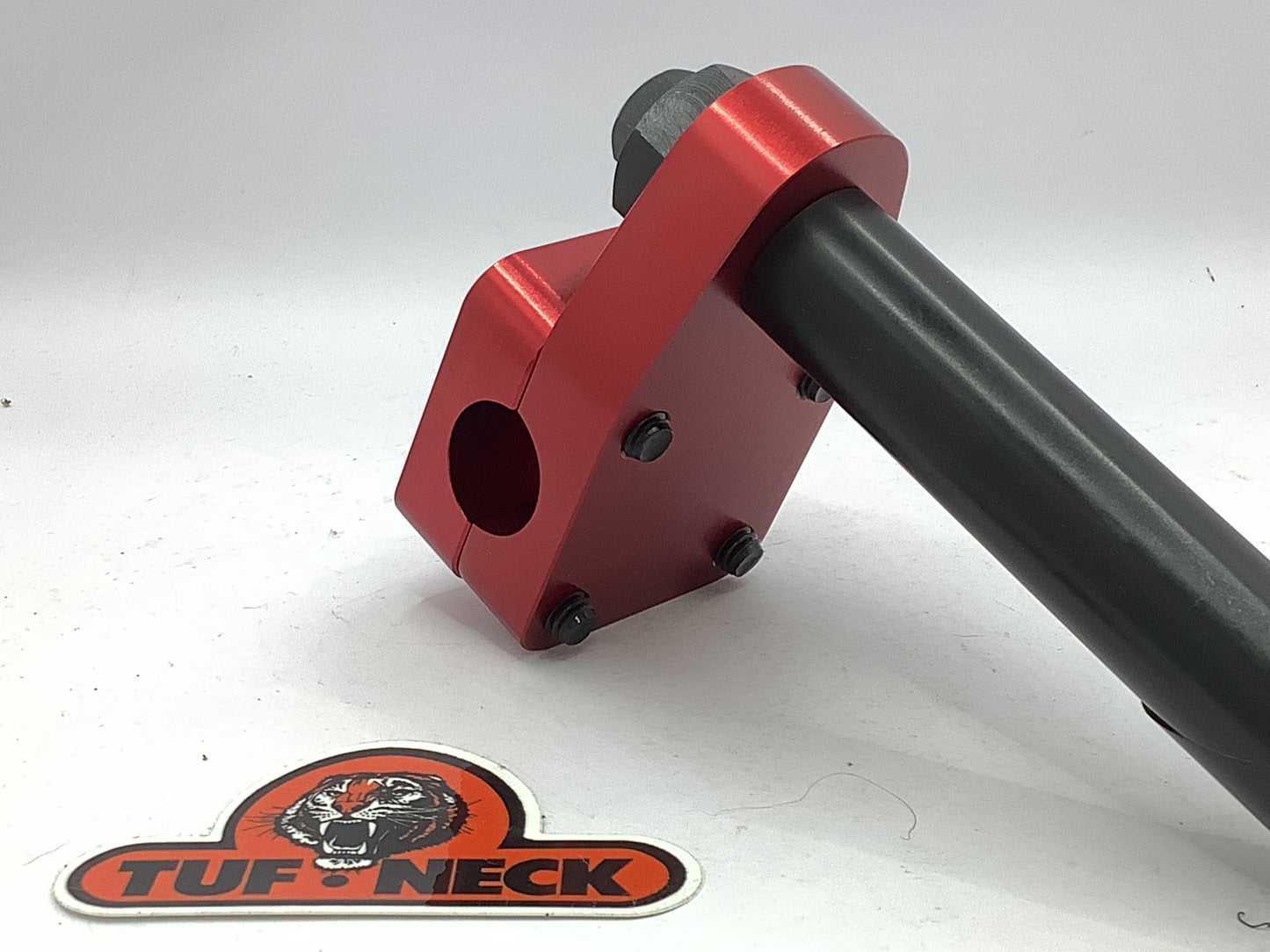 *OVERSIZED 22.2mm* Red 1" Tuf-Neck Drunken Tiger Retro BMX Stem
