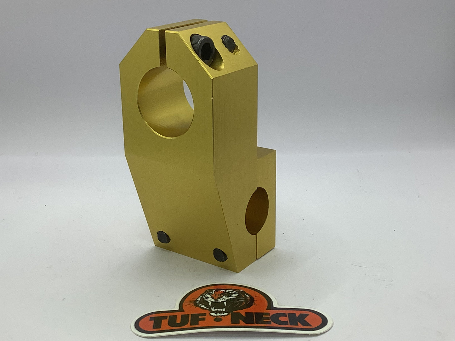 Gold Tuf-Neck Patent Pending 1-1/8 Threadless BMX Stem