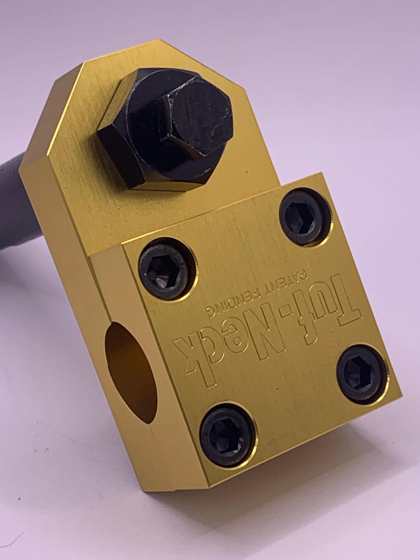 Gold V3 1" Tuf-Neck Retro BMX Stem.