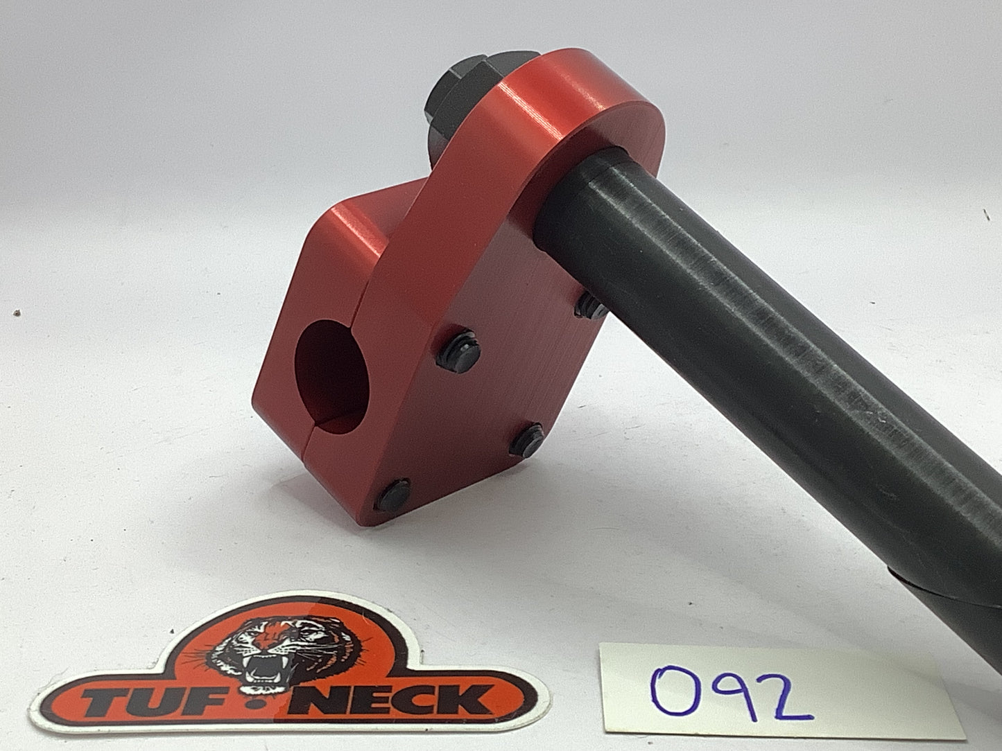 Red 1" Tuf-Neck Stamped Tiger Retro BMX Stem *Barely Blemished #092