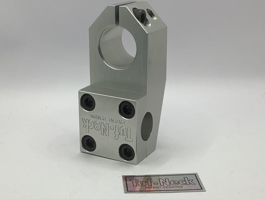 Silver V2 Tuf-Neck Patent Pending 1-1/8 Threadless 55mm BMX Stem