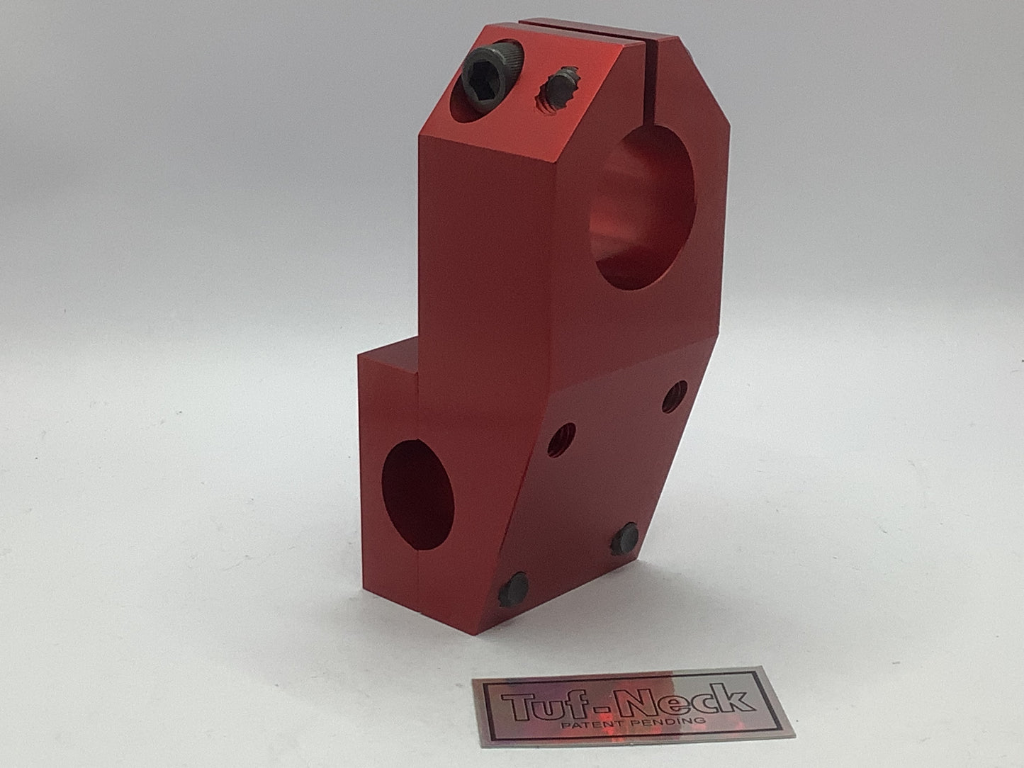 Red V2 Tuf-Neck Patent Pending 1-1/8 Threadless 55mm BMX Stem