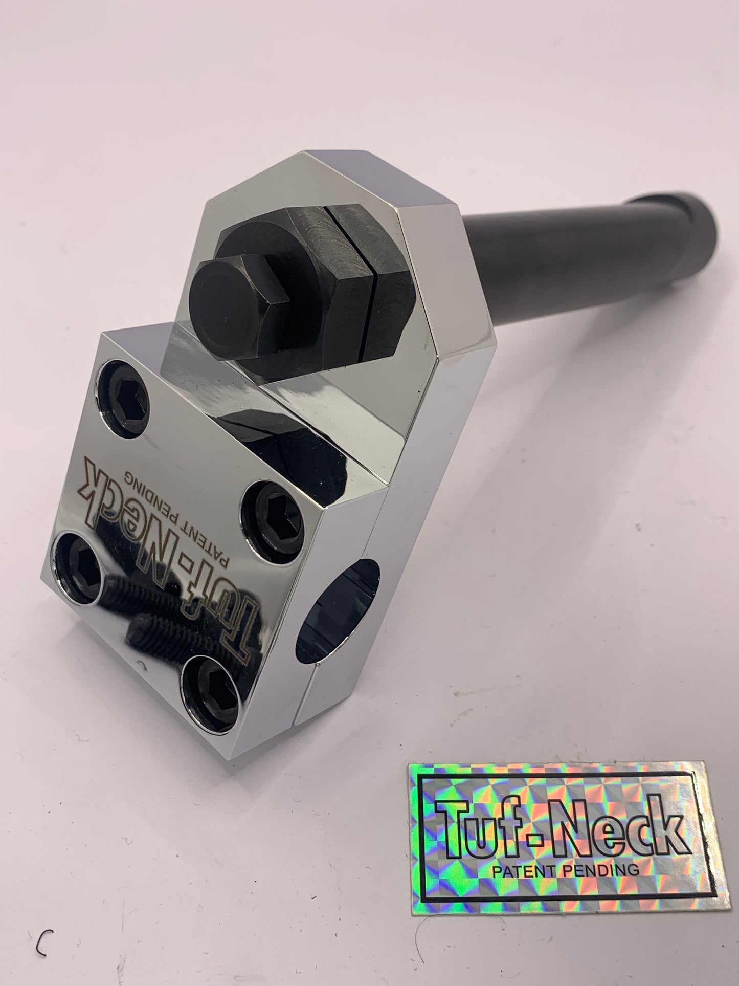 CHROME 1" Tuf-Neck Retro BMX Stem #02181