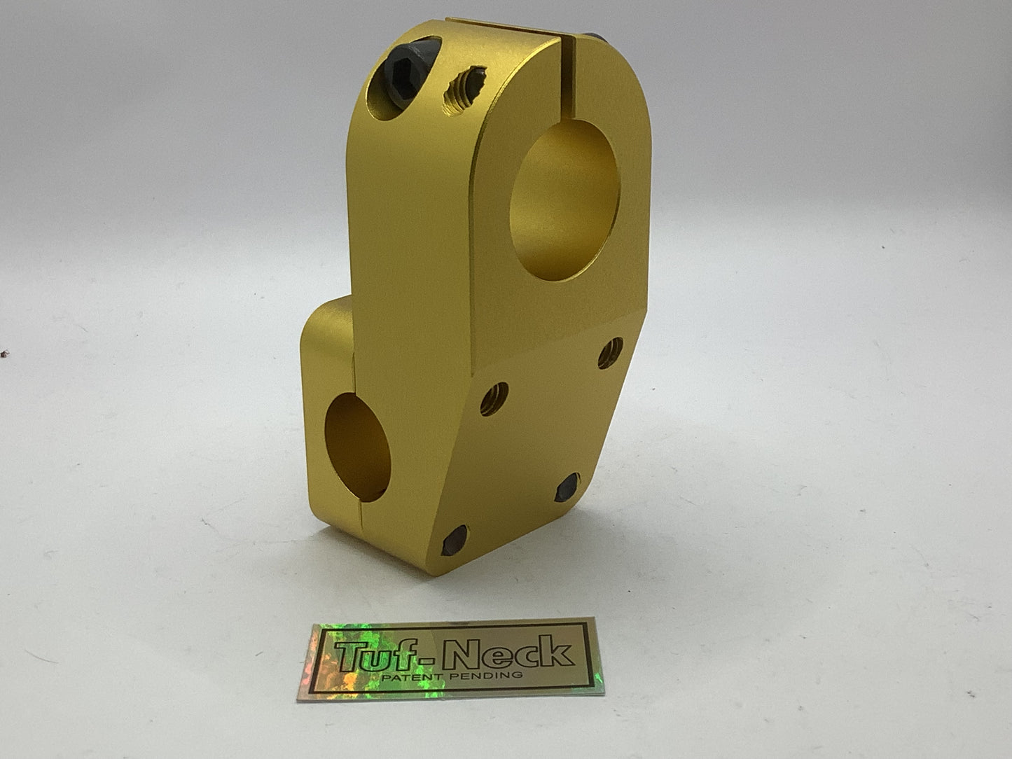 Gold Tuf-Neck Drunken Tiger 1-1/8" Threadless BMX Stem 50mm