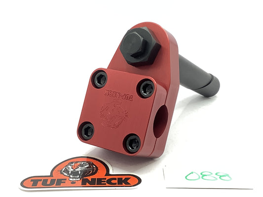 Red 1" Tuf-Neck Stamped Tiger Retro BMX Stem *Barely Blemished #088