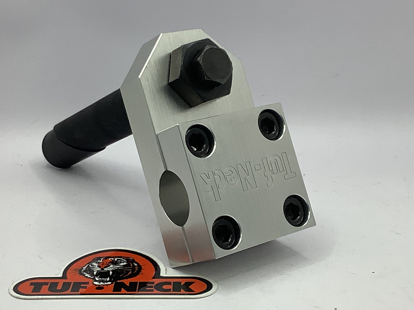 Silver V4 1" Tuf-Neck Retro BMX Stem