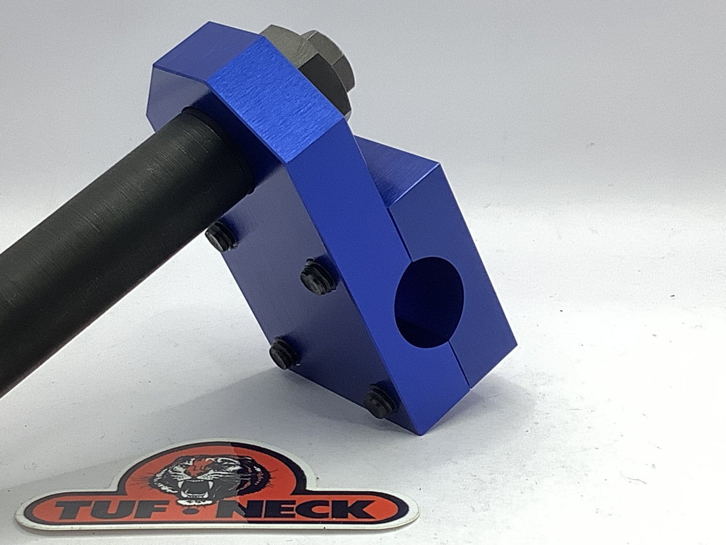Blue V4 1" Tuf-Neck Retro BMX Stem