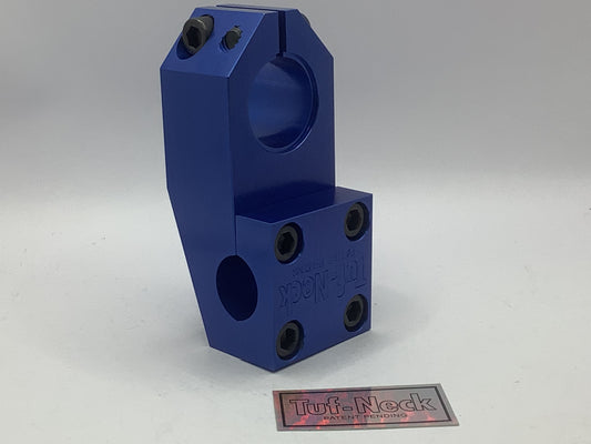 Blue V2 Tuf-Neck Patent Pending 1-1/8 Threadless 55mm BMX Stem