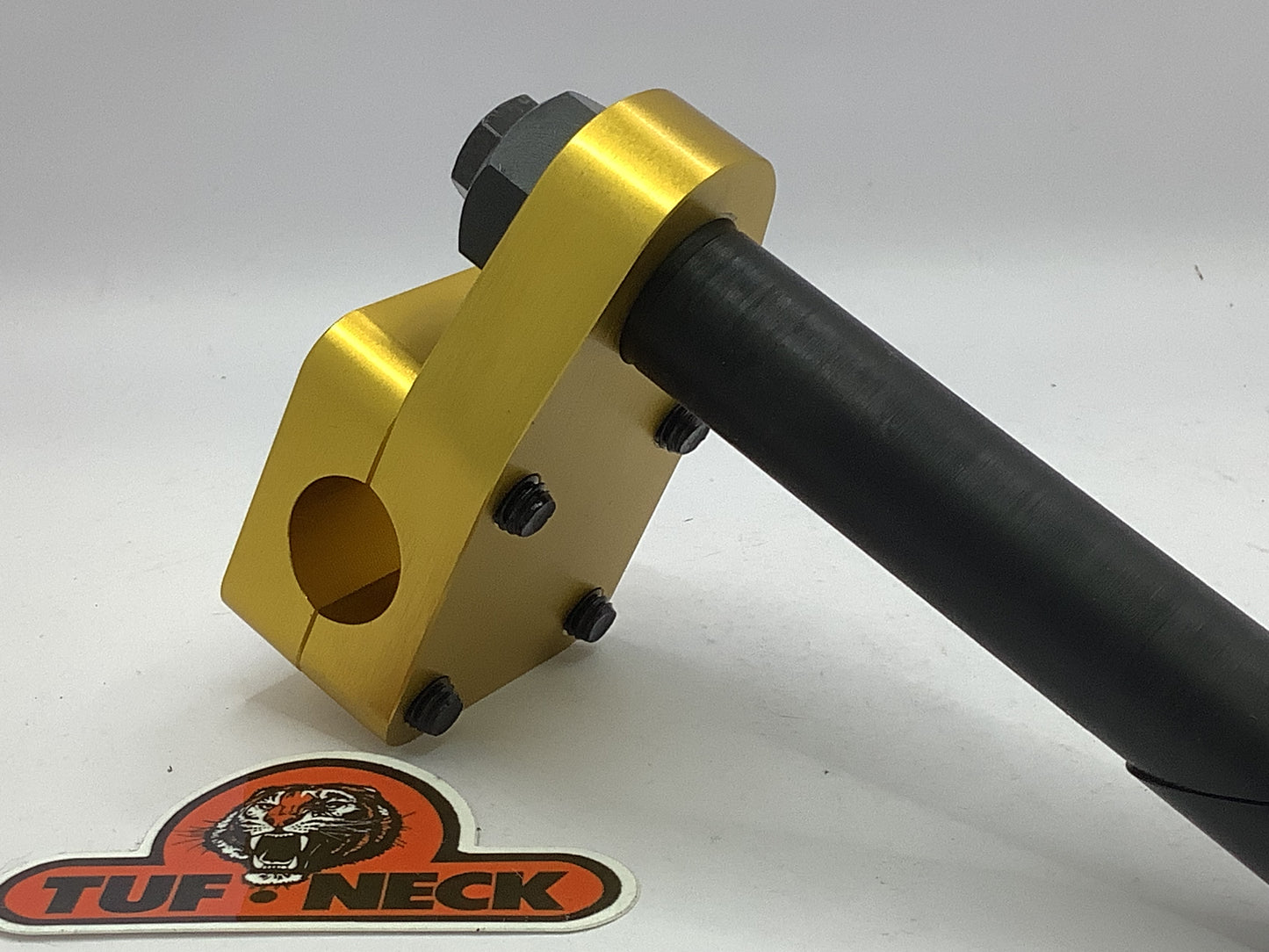 Gold 1" Tuf-Neck Drunken Tiger Retro BMX Stem (Blemished)