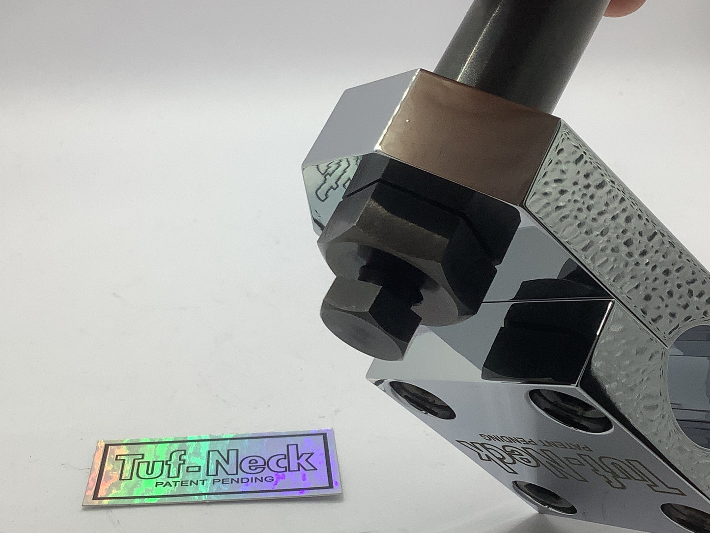 *Barely Blemished* CHROME 1" Tuf-Neck Retro BMX Stem #018