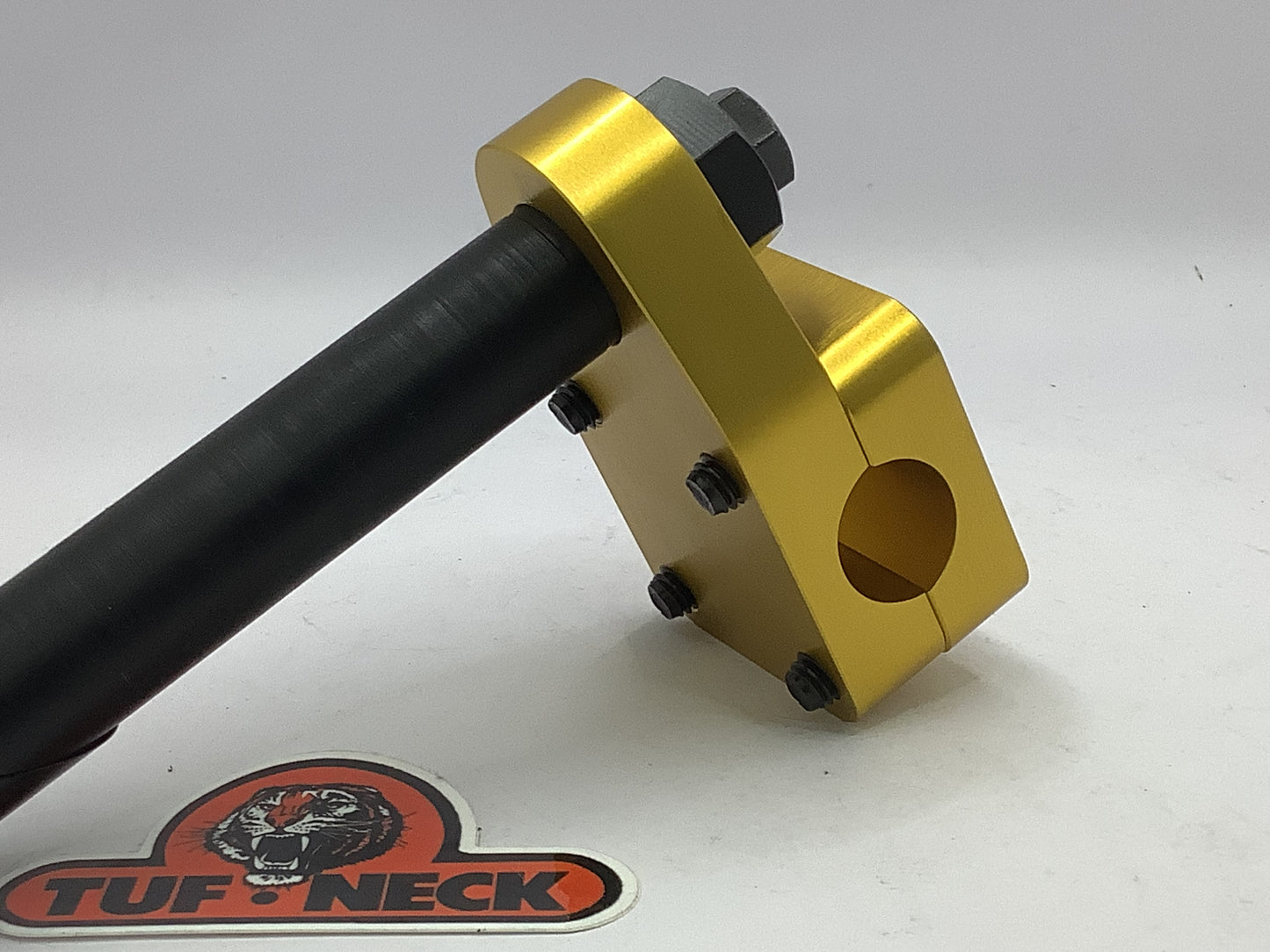 Gold 1" Tuf-Neck Drunken Tiger Retro BMX Stem (Blemished)