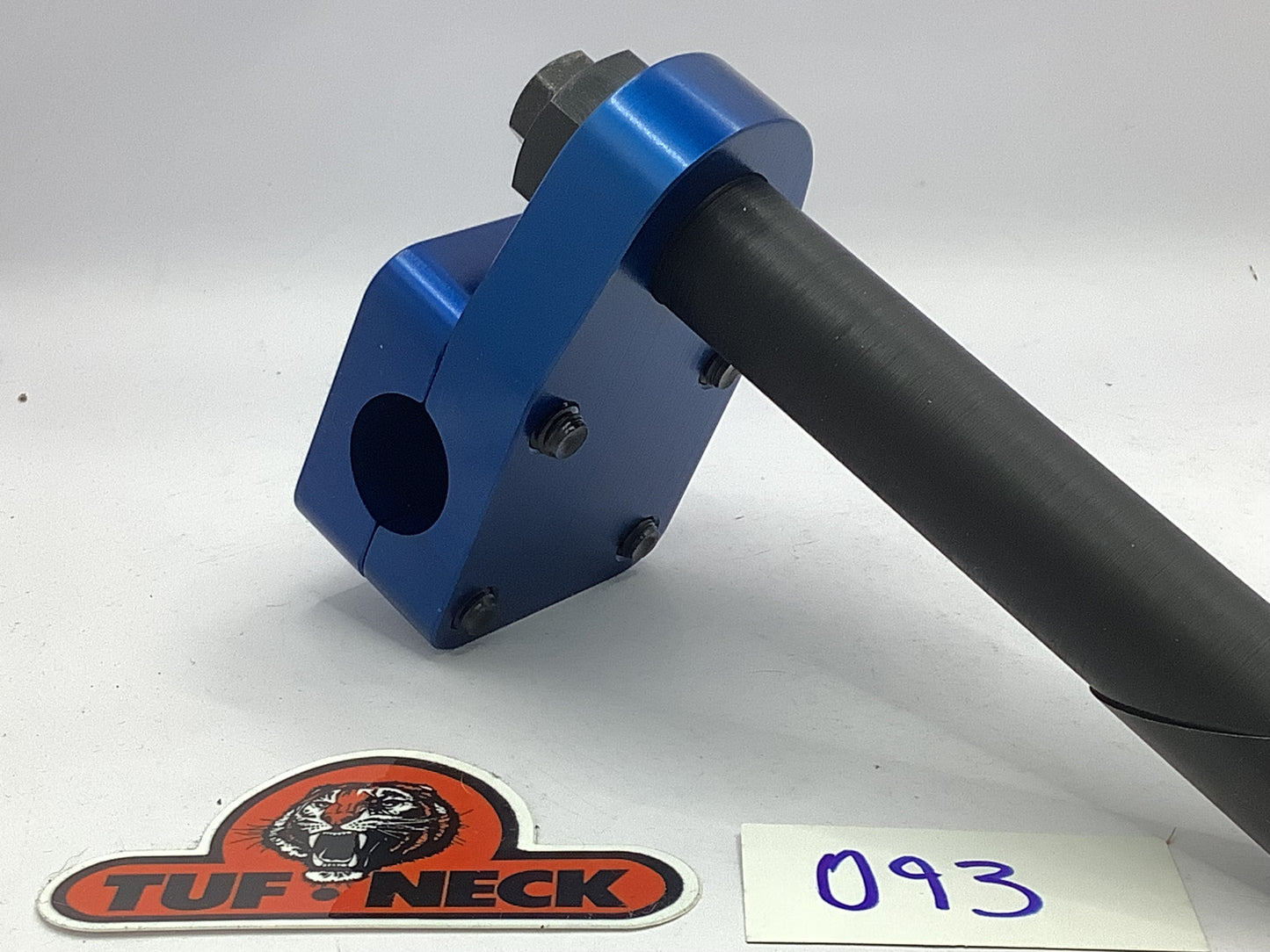 Blue 1" Tuf-Neck Stamped Tiger Retro BMX Stem *Barely Blemished #093