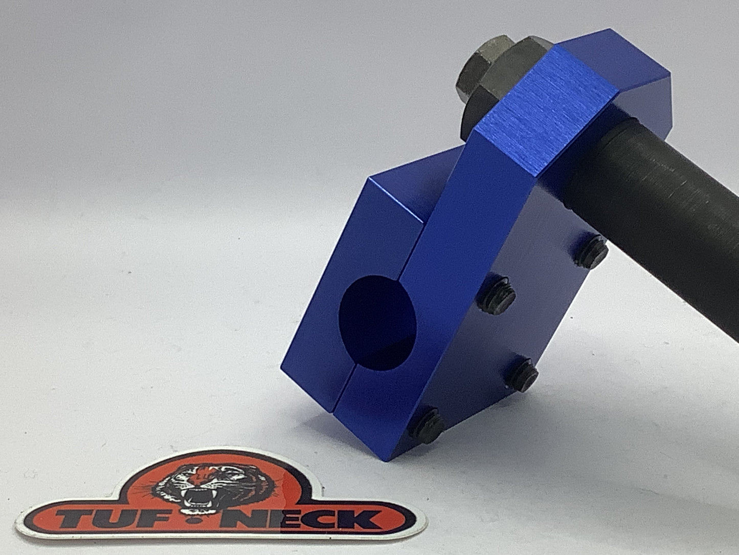 Blue V4 1" Tuf-Neck Retro BMX Stem