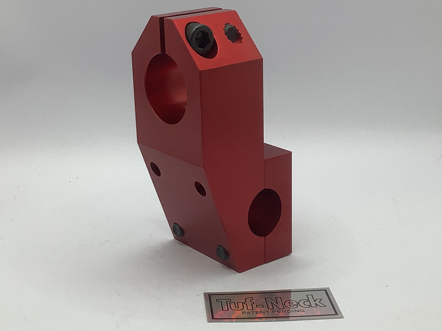 Red V2 Tuf-Neck Patent Pending 1-1/8 Threadless 55mm BMX Stem