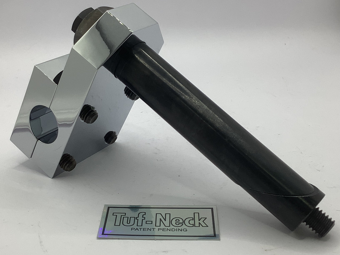 *Barely Blemished* CHROME 1" Tuf-Neck Retro BMX Stem #018
