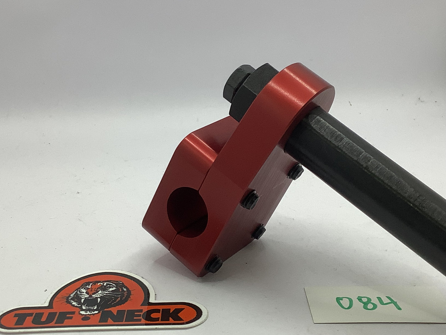 Red 1" Tuf-Neck Stamped Tiger Retro BMX Stem *Barely Blemished #084