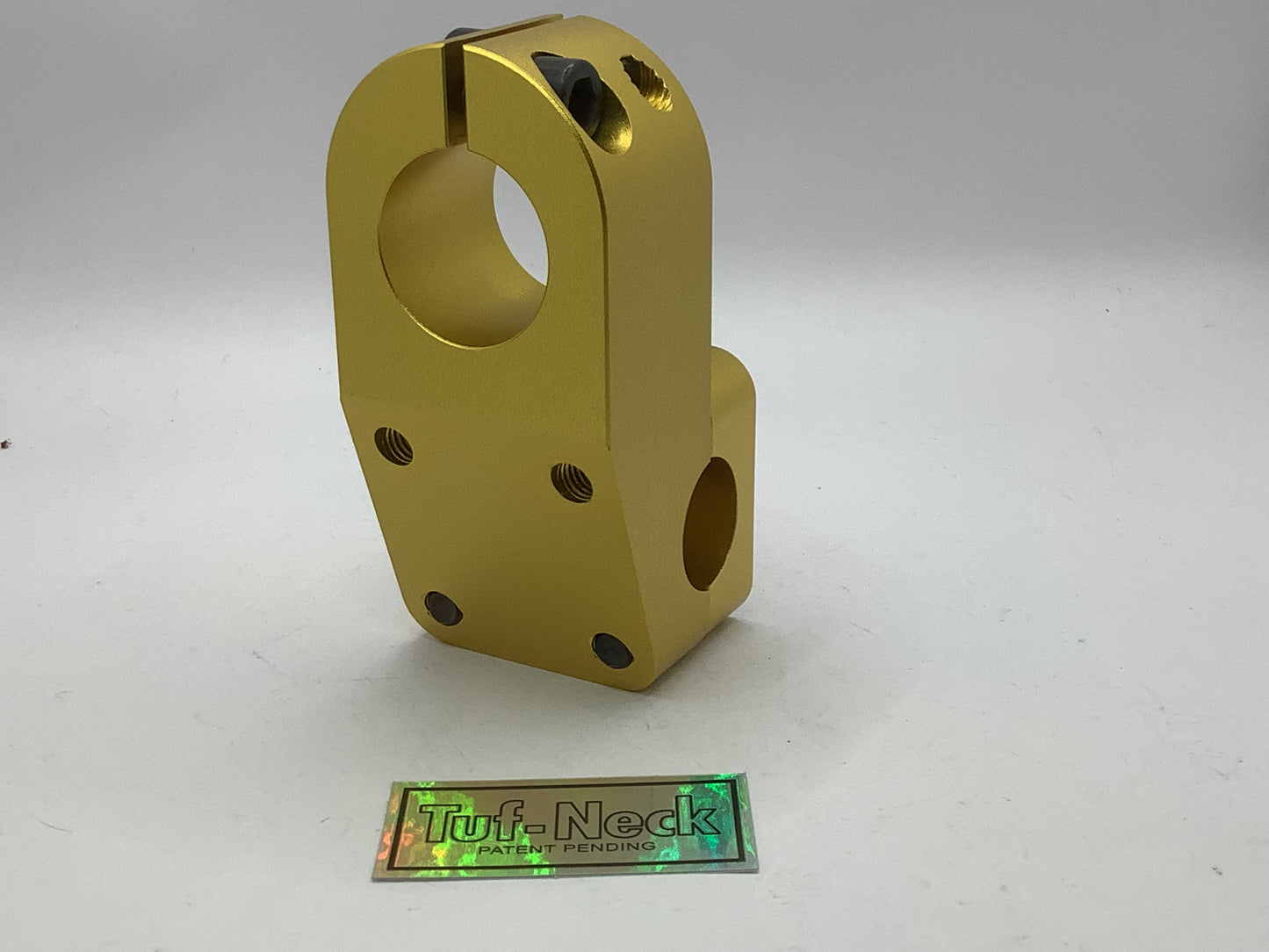 Gold Tuf-Neck Drunken Tiger 1-1/8" Threadless BMX Stem 50mm