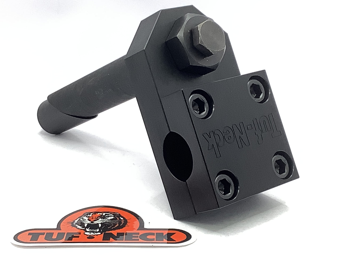 Black V4 1" Tuf-Neck Retro BMX Stem