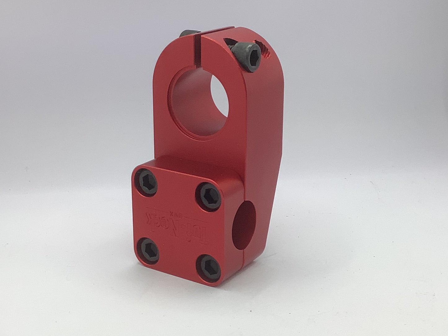 *Blemished Red Tuf-Neck 1-1/8” Threadless BMX Stem (1.125”, 28.6mm).