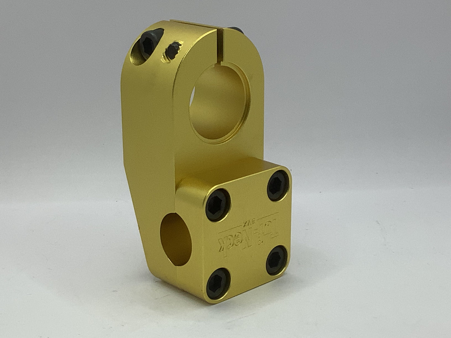 *Blemished Gold Tuf-Neck 1-1/8" Threadless BMX stem (1.125", 28.6mm)