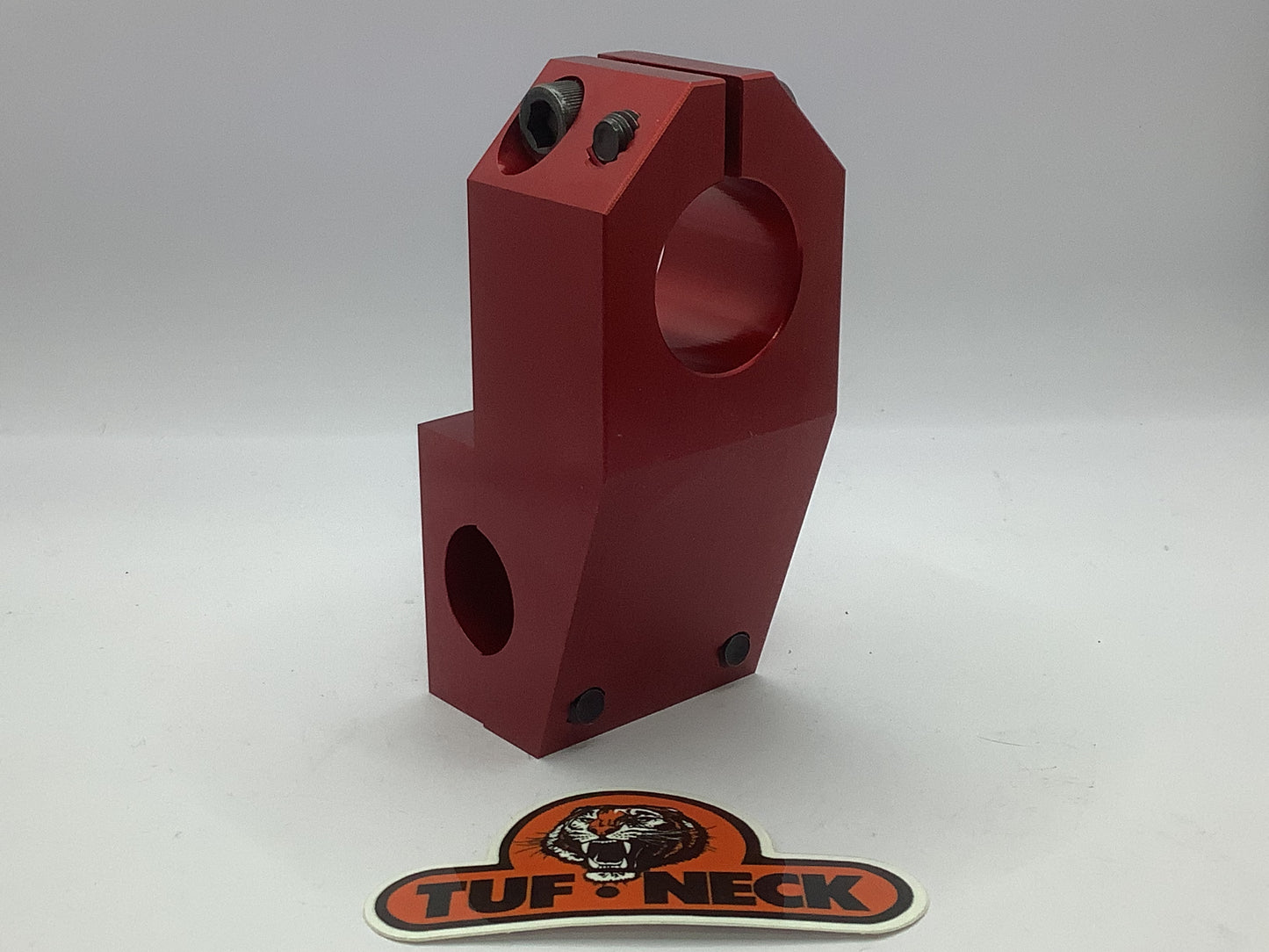 Red Tuf-Neck Patent Pending 1-1/8 Threadless BMX Stem