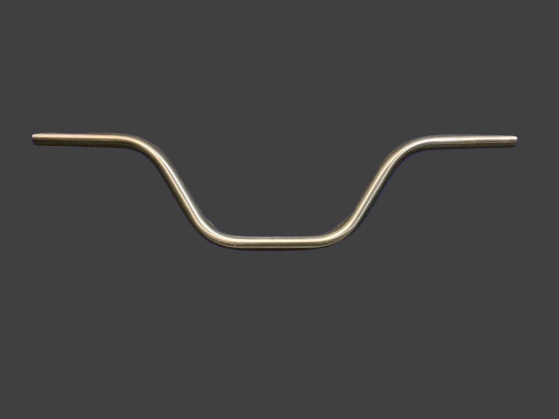 WEBCO stainless steel bicycle handlebars for BMX, Cruisers, and Klunkers.