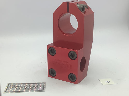 *Blemished Red Tuf-Neck Patent Pending 1-1/8 Threadless 53mm BMX Stem