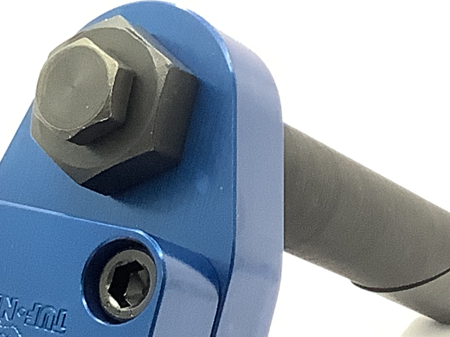 Blue 1" Tuf-Neck Stamped Tiger Retro BMX Stem *Blemished #029