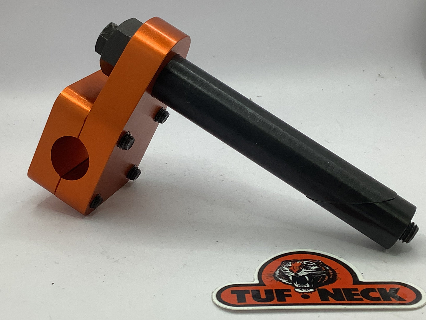 Orange 1" Tuf-Neck Drunken Tiger Retro BMX Stem