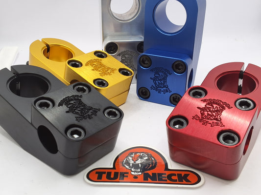 Tuf-Neck Drunken Tiger 1-1/8" Threadless BMX Stem 55mm (1.125")