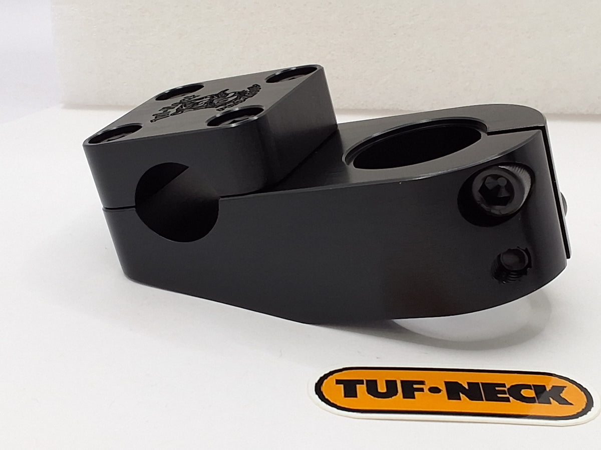 Black Tuf-Neck Drunken Tiger Threadless 50mm BMX Stem *Barely Blemished